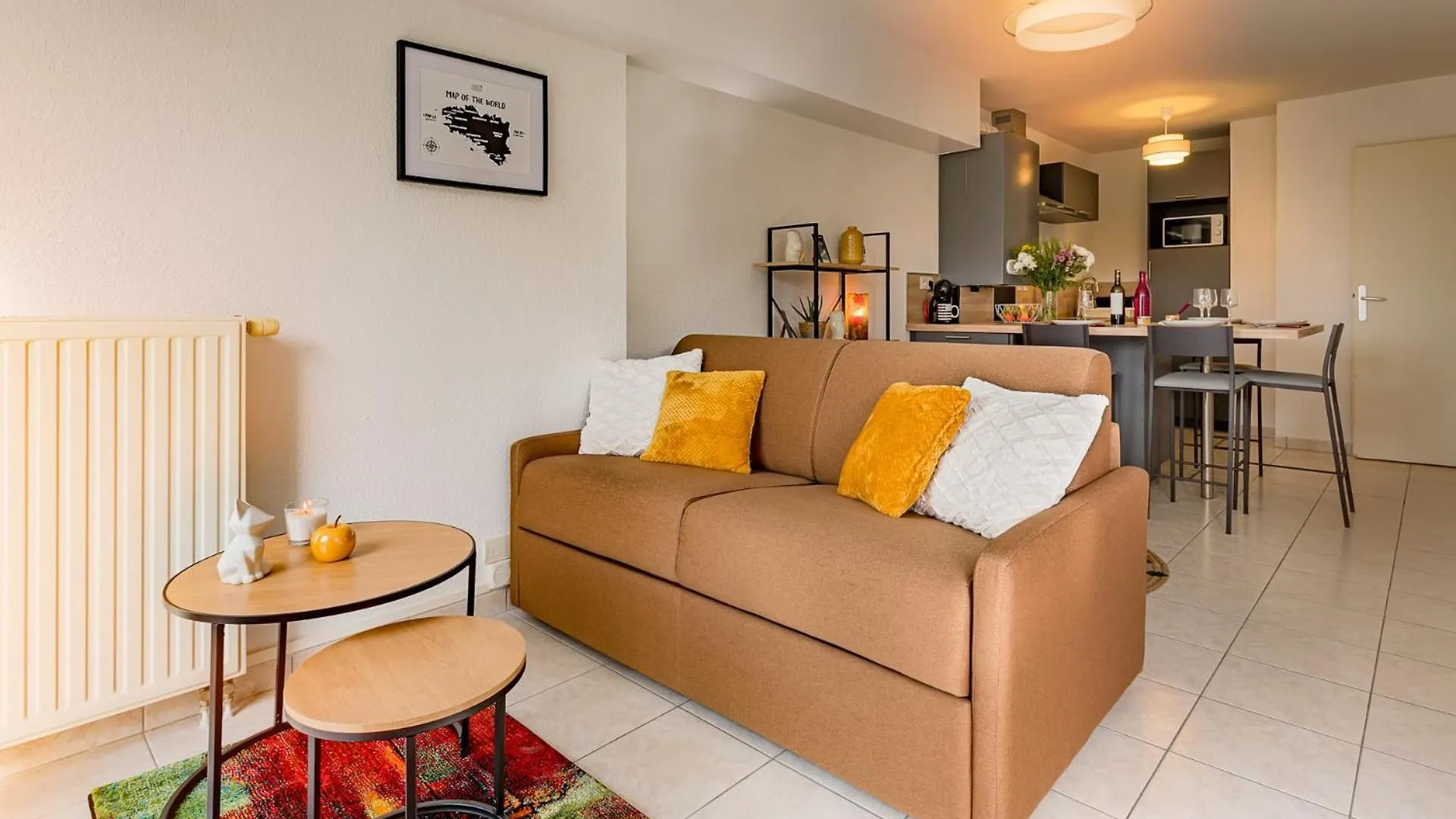 Apartment Appart Cosy Avec Grand Balcon Et Parking Privatif Lorient